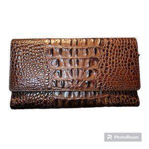 New - Brahmin Ady Clutch Wallet with Checkbook & Pen